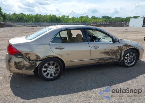 2006 Honda Accord 3.0 Lx from USA, damaged, VIN 1HGCM66356A017466